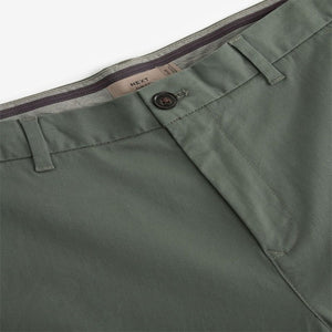 Green Light Slim Fit Stretch Chinos Trousers