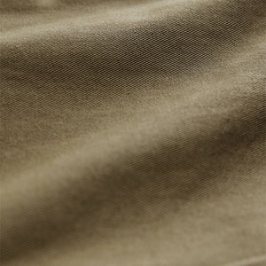 Light Tan Straight Fit Utility Chino 100% Cotton Trousers