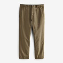 Load image into Gallery viewer, Light Tan Straight Fit Utility Chino 100% Cotton Trousers
