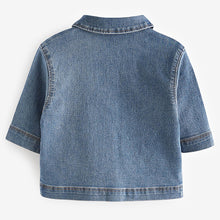 Load image into Gallery viewer, Blue Baby Denim Jacket (0mths-12-18mnths)
