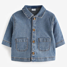 Load image into Gallery viewer, Blue Baby Denim Jacket (0mths-12-18mnths)
