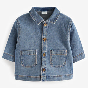 Blue Baby Denim Jacket (0mths-12-18mnths)