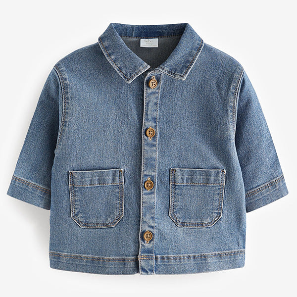 Blue Baby Denim Jacket (0mths-12-18mnths)