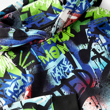 Load image into Gallery viewer, Multi 100% Cotton Graffiti Print Hoodie (3-12yrs)
