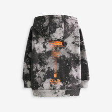 Load image into Gallery viewer, Black/White Digital Print 100% Cotton Hoodie (5-12yrs)
