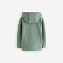 Load image into Gallery viewer, Sage Green Textured Fabric Hoodie (3-12yrs)
