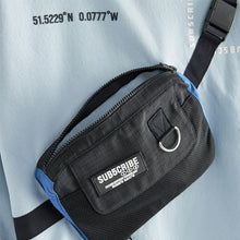 Load image into Gallery viewer, Blue Sub5cribe Bag Crew Neck Sweat Top (3-12yrs)
