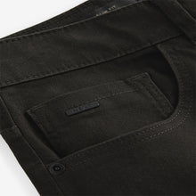 Load image into Gallery viewer, Green Khaki Slim Fit Soft Touch 5 Pocket Jean Style Trousers

