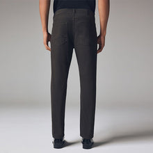 Load image into Gallery viewer, Green Khaki Slim Fit Soft Touch 5 Pocket Jean Style Trousers
