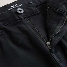 Load image into Gallery viewer, Black Straight Fit Motion Flex Jeans
