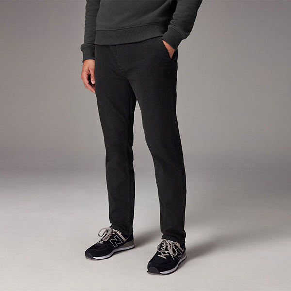Black Slim Fit Motionflex Chino Trousers