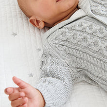 Load image into Gallery viewer, Grey Baby Shawl Cardigan (0mths-18mths)
