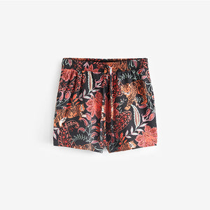 Charcoal Grey Safari Cotton Short Set Pyjamas