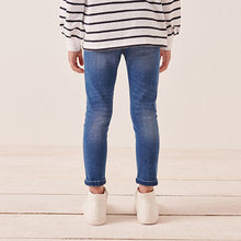 Load image into Gallery viewer, Mid Blue Regular Lenght Stretch Jeggings (3-16yrs)
