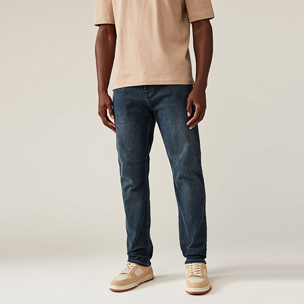 Blue Vintage Slim Fit Classic Stretch Jeans
