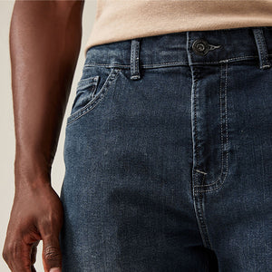 Blue Vintage Slim Fit Classic Stretch Jeans
