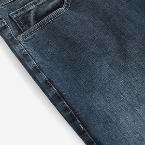 Blue Vintage Slim Fit Classic Stretch Jeans