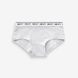 Black-White Hipster Briefs 7 Pack (3-12yrs)