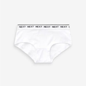 Black-White Hipster Briefs 7 Pack (3-12yrs)