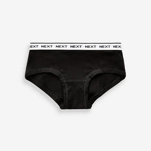 Load image into Gallery viewer, Black-White Hipster Briefs 7 Pack (3-12yrs)
