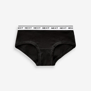 Black-White Hipster Briefs 7 Pack (3-12yrs)