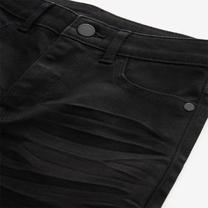 Black Denim Shorts