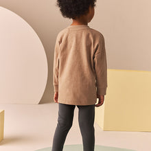 Load image into Gallery viewer, Tan Brown Monsters 2 Pack Long Sleeve T-Shirt And Joggers Set (3mths-6yrs)
