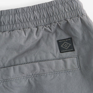 Light Blue Grey Regular Tapered Fit Stretch Utility Cargo Trousers