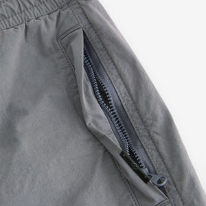 Light Blue Grey Regular Tapered Fit Stretch Utility Cargo Trousers