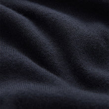 Load image into Gallery viewer, Navy Blue Knitted Polo Shirt
