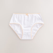 Load image into Gallery viewer, White Heart Lace Trim Briefs 10 Pack (1.5-12yrs)
