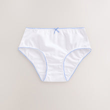 Load image into Gallery viewer, White Heart Lace Trim Briefs 10 Pack (1.5-12yrs)
