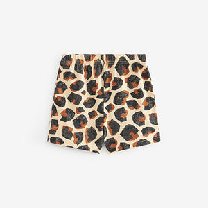 Animal Print 100% Cotton Short Pyjamas 2 Pack (9mths-6yrs)