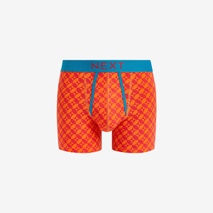 Bright Geo Pattern 4 pack A-Front Boxers