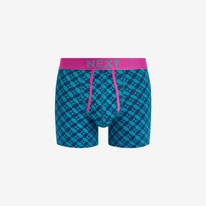 Bright Geo Pattern 4 pack A-Front Boxers