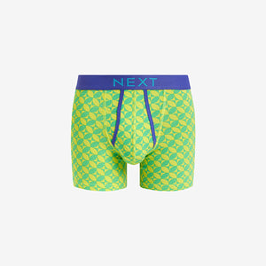 Bright Geo Pattern 4 pack A-Front Boxers