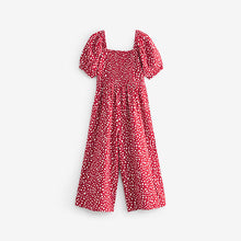 Load image into Gallery viewer, Red Hearts Printed Jumpsuit (3-12yrs)
