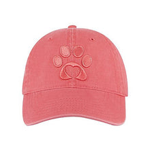 Load image into Gallery viewer, WOMEN&#39;S PAW PRINT TWILL WASHED HAT
