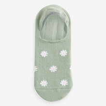 Load image into Gallery viewer, Pastel Spring Animals Print Invisible Trainers Socks 5 Pack
