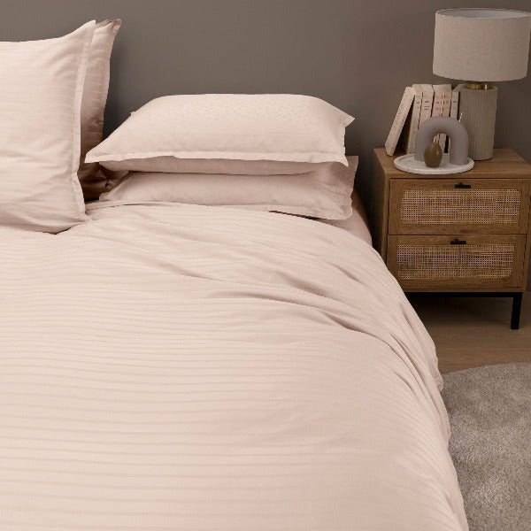 Le drap de lit Prestige en coloris nacre