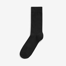 Load image into Gallery viewer, Black Essential Socks 7 Pack
