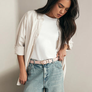 Nude Regular PU Belt