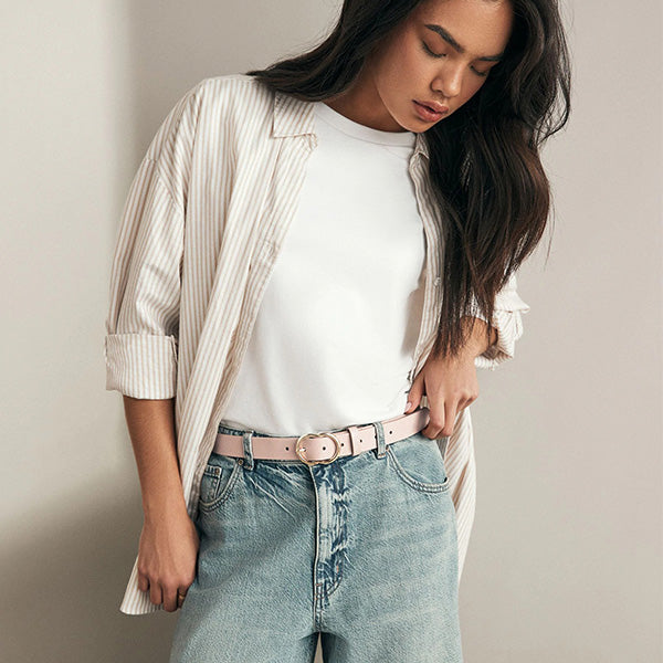 Nude Regular PU Belt