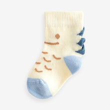 Load image into Gallery viewer, Blue Baby Character Socks 3 Pack (0mths-2yrs)
