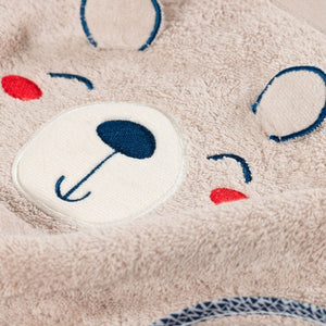 Collection BEARFUL couleur Lin - Le bain