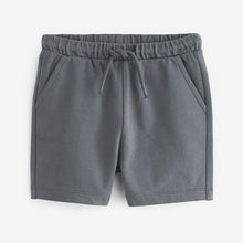 Load image into Gallery viewer, Charcoal Grey 100% Cotton Jersey Shorts (9-12mths-5-6yrs)
