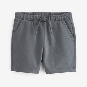 Charcoal Grey 100% Cotton Jersey Shorts (9-12mths-5-6yrs)