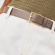 Load image into Gallery viewer, Mink Brown Leather Jeans Belt
