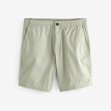 Load image into Gallery viewer, Green Elasticated Waist Chino Shorts
