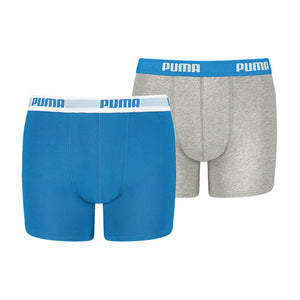 PUMA Boys' Basic Boxer 2 Pack